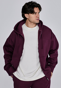 Unique Style Fashionable Men Hoodie Brown Color Heavyweight Street Wear Regular Size <b>Thermal</b> Men Hoodie With OEM Service - Product Image 3