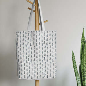 Bolsa de Hombro con Estampado de Bloques Sostenible, Bolsas de Tela de Algodón RESISTENTES, Bolsas de Mano con Estampado al por Mayor para Exteriores - Product Image 5