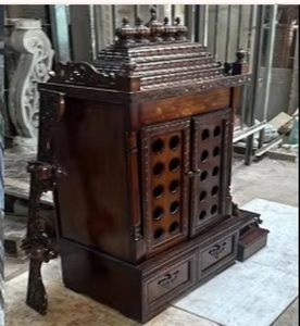Buy Pooja Wooden <b>Temple</b> at Wholesale Rates Customized Handmade Traditional Wooden Mandir <b>Temple</b> for <b>Home</b> <b>Home</b> Office & Apartment - Product Image 4