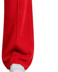 Pantalon de jogging décontracté pour femme, personnalisé par le fabricant, rouge, coupe large, taille haute, ample, style streetwear, pour le quotidien - Product Image 4
