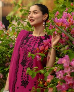 Indian Boutique Roman <b>silk</b> With Multi Thread Sequence work Salwar Kameez Bridal Wedding Festive Ethnic Indian Pakistani Outfit - Product Image 3