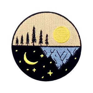 Badges brodés faits main en toile, nouveau design, vente en gros OEM, haute qualité, service personnalisé, à coudre sur chapeau, résine - Product Image 3