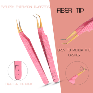 Équipement de beauté haute précision, pinces à cils et miroir, outil de maquillage pour professionnels, logo et emballage personnalisés - Product Image 4
