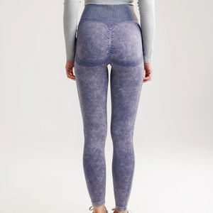 High-Waisted Women's Stretch Exercise Yoga <b>Leggings</b> Stylish Side Stripe <b>Pattern</b> Hip Lift Breathable Running Tight Blank <b>Leggings</b> - Product Image 2