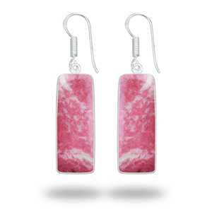 Amuleto Minimalista de Plata con Gema de Tulita Natural de Alta Calidad, Hipoalergénico, Moderno, Regalo de Aniversario para Mujer - Product Image 3