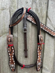 Nueva Brida y Arnés de Cuero Transpirable para Caballo en Negro y Marrón, Venta al Por Mayor para Deportes Ecuestres a Bajo Precio - Product Image 3