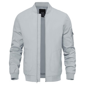 Factory Direct <b>Men</b>’s Bomber <b>Jacket</b> Modern Style Durable Fabric Custom Fit Comfortable Lightweight Seasonal Wear Low MOQ - Product Image 1