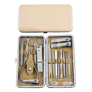 Household Carbon Steel Manicure Pedicure Set 19-Piece <b>Nail</b> Clipper <b>Nail</b> Scissors Set BY ANAAIF ENTERPRISES - Product Image 1