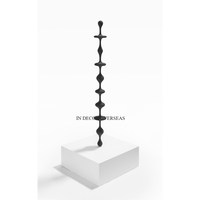 Sculpture géométrique abstraite en laiton très demandée, faite à la main, art contemporain, décoration pour table de salon