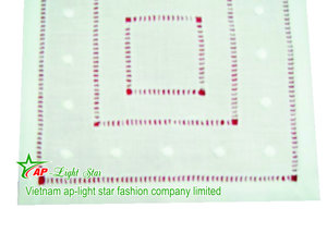 Servilletas de cóctel bordadas con producto caliente de Vietnam fresco para fiestas, punto de cruz y costura hechos a mano - Product Image 2