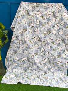 Dohar en coton doux fait main pour lit double, respirant, imprimé traditionnellement à la main, 100% coton, réversible, imprimé artisanal - Product Image 3