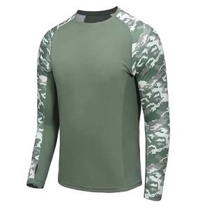 Vêtements de pêche à manches longues Performance Wear, vêtements de sport d'extérieur, maillots de pêche, chemises en polyester, design camouflage - Product Image 6