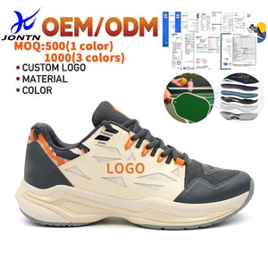Zapatillas de Pickleball y Pista Transpirables con <span class=keywords><strong>Horma</strong></span> Ancha, Puntera Reforzada y Agarre Estable para Uso en Interiores y Exteriores - Product Image 1