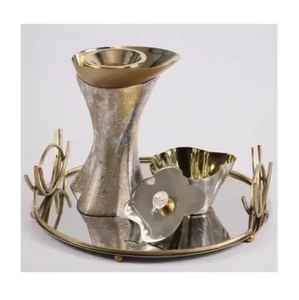 Quemador de incienso cuadrado Bakhoor, Mabkhara árabe, quemador de Oud, soporte de incienso de madera, decoración islámica para el hogar, primavera invierno, ecológico - Product Image 2