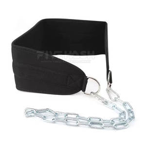 Cinturón de Levantamiento de Pesas de Grado Comercial con Cadena de Acero para Ejercicios de Fuerza con Carga Pesada - Product Image 2