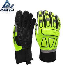 Guantes Mecánicos de Impacto TPR, Guantes de Seguridad para Campos Petroleros, Antideslizantes, Resistentes a Cortes, Guantes de Protección Industrial para Minería, Proveedor OEM - Product Image 1