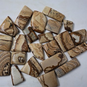 Piedras Preciosas Sueltas de Cuarzo Natural Azul Fuego, Corte Marquesa, Cabujón, Tamaños y Formas Variadas, Suministro a Granel para Fabricación de Joyas, Collar Ovalado y de Pera - Product Image 4