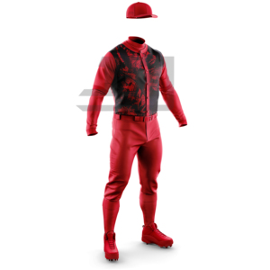Uniforme de Béisbol Personalizado para Hombre, Sublimado, 100% Poliéster, Transpirable, Antibacterial, Ligero, Manga Corta - Product Image 3