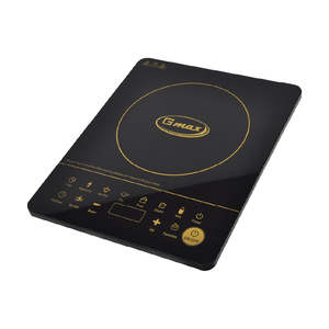 Table de cuisson à induction Gmax IC-C12 avec plaque en cristal poli de qualité A, 1650W, commande tactile, 5 fonctions de cuisson, 28*25cm - Product Image 3