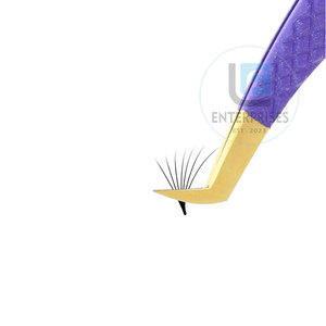 Pince à épiler pour extensions de cils en acier inoxydable de qualité supérieure, faible MOQ, vente en gros - Product Image 6