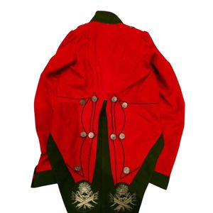 Túnica de lana escarlata de la época victoriana británica para oficiales de infantería - Product Image 1