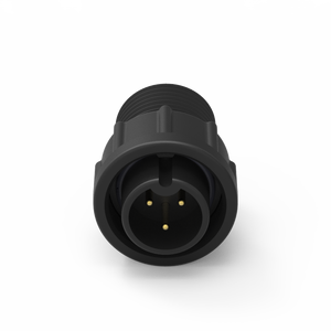 ขั้วต่ออุตสาหกรรมขนาด B 3 ขา ทำจากทองเหลือง พร้อมสายเคเบิล กันน้ำระดับ IP67 5A 250V - Product Image 3