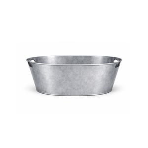 Headway Crafts - Recipiente Ovalado Reutilizable y Lavable para Fiestas, de Hierro, 18.5x13.5x9 Pulgadas - Product Image 2