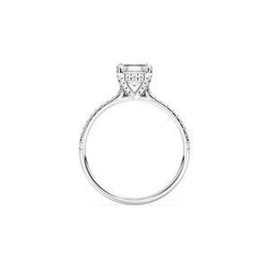 Anillo REYES de Plata de Ley 925 con Moissanita Color D VVS, Diseño Clásico, el Más Vendido, para Bodas y Compromisos, Regalo de Joyería Fina - Product Image 6