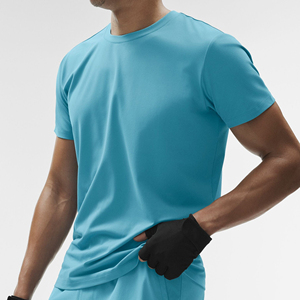High Quality Men's Printed Cotton T <b>Shirt</b> Loose Fit Casual Crew Neck Short Sleeve Fashion Tee - Product Image 3