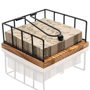 LINEA Nap ที่ใส่แบบทันสมัยโนวาเสิร์ฟที่ใส่ทิชชู่ที่วางผ้าเช็ดปากแบบรังนก - Product Image 6