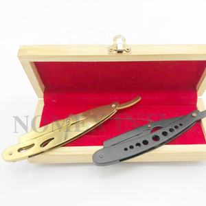 Maquinilla de afeitar en color personalizado y logotipo personalizado Hoja de corte de un solo filo Maquinilla de afeitar de grado quirúrgico para hombres a precio mayorista - Product Image 4