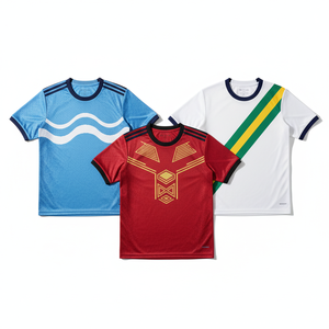 Ensemble complet de survêtement de football personnalisé 2025 – Maillot de club de football, tenue d'entraînement unisexe, kit de football respirant, léger et court - Product Image 1