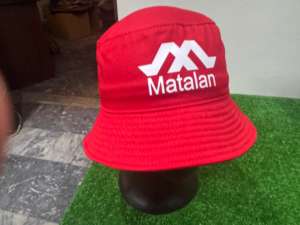 Sombrero de Pescador de Mezclilla con Estampado DTF y Patrón de Puntos Bordados, Estilo Casual, Sombrero de Verano con Bordado 3D - Product Image 2