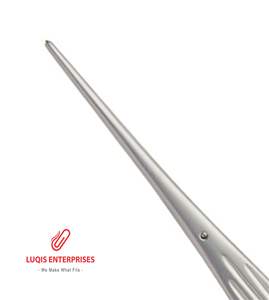 Pinces à dissection Mustarde 1x2 dents, instrument chirurgical en acier inoxydable, pinces médicales de précision - Product Image 2