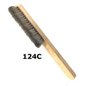 แปรงเหล็กขูดด้ามไม้ขนแปรง4 "3/4ยาว" 9.1กว้างโดยรวม/2 "สำหรับเครื่องประดับเครื่องประดับทั้งชิ้นราคาพิเศษ - Product Image 4