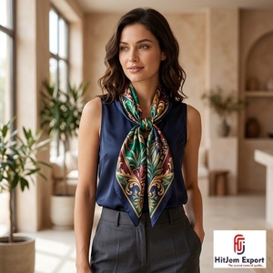 Fabricante de Bufandas de Satén Estampadas al por Mayor, OEM, ODM, Marca Privada, Moda, Kenia, Nigeria, Ghana, Israel, Europa - Product Image 6