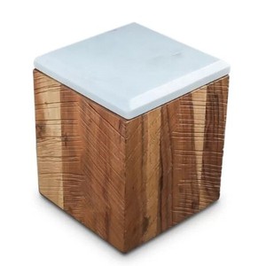 Trusted Manufacturer White Marble <b>Storage</b> Canister Jar For Modern Homes Minimalist Style And Use For Sugar <b>Storage</b> - Product Image 5
