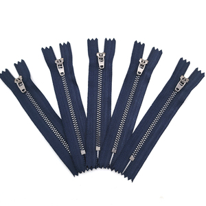 Factory Wholesale YG Jeans <b>Zipper</b>, Copper Teeth Close End Custom Color Denim <b>Zipper</b> for Garment - Product Image 4