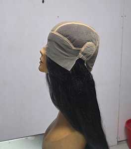 Full <b>Wig</b> 26 Inches 100% Human Remy Indian Hair Natural Wave Lace Front Premium Quality Medium Density Taz Hair Bd gluless <b>wig</b> - Product Image 4