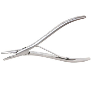 Pince à clipser professionnelle en acier inoxydable de luxe, forte adhérence, outil d'application pour extensions de cheveux, poignée antidérapante durable, vente chaude - Product Image 2