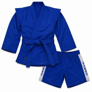 Premium Soft Fabric Long Sleeve Sambo Suit Breathable Quick Dry Lightweight Custom Made Training Outfit - Product Image 3
