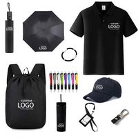 Set de Regalo Promocional Personalizado para Clientes VIP Corporativos con Impresión de Logotipo, Serigrafía, Caja de Regalo de Diseño Moderno y Bolsa Práctica