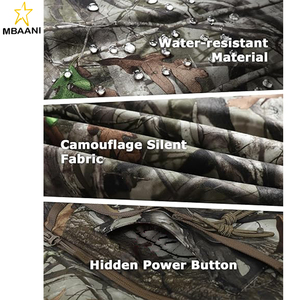 Gilet chauffant pour homme avec batterie, autonomie de 20 heures, gilet chauffant camouflage rechargeable pour la chasse, le travail en extérieur - Product Image 4