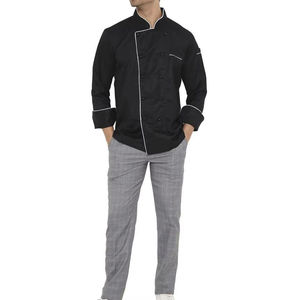 Chaqueta de Chef Ejecutiva al Mejor Precio, con Talla Ajustable, Uniforme de Chef Unisex de Manga Corta de Alta Calidad para Personal de Hotel - Product Image 1
