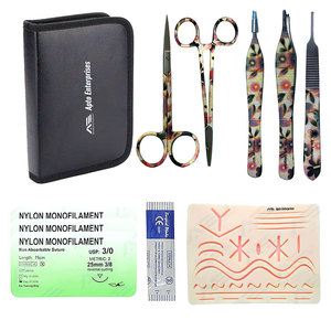 Kit de Sutura Quirúrgica de Alta Calidad 2025, Mejor Venta, Instrumentos Médicos Quirúrgicos, Kit de Sutura con Certificación CE para Práctica de Suturas Quirúrgicas - Product Image 1