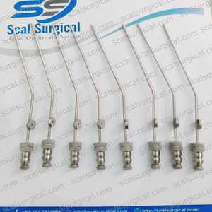 Frazier Suction Tube 13cm German Stainless Steel ENT Nasal Surgical Instrument with Finger <b>Control</b> Vent - Product Image 4