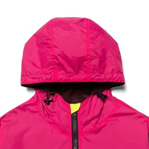 Latest Summer Custom Color Block Professional Windproof Street Wear <b>Upper</b> Zip Hoodie Breathable Windbreaker Jackets For Men - Product Image 4