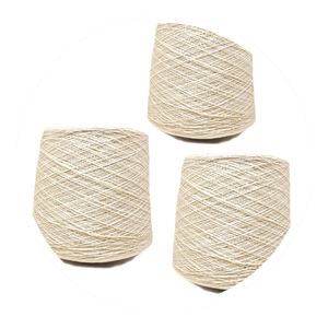 Fil à tricoter et à tisser NE 21s/1 100% coton peigné, filé à l'anneau, écologique, teint, motif, meilleure qualité - Product Image 4