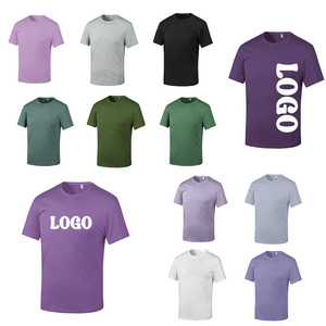 T-shirts pour hommes grande taille de haute qualité, très populaires, 100% coton, 220g, design uni, motif lettres, décontractés, manches courtes, coupe classique - Product Image 1