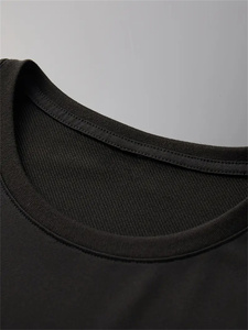 Ensemble de survêtement pour homme, t-shirt et short d'été légers en tissu tissé, vêtements de sport deux pièces, anti-UV, séchage rapide - Product Image 3